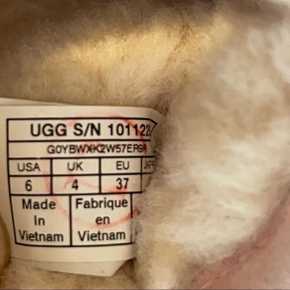 UGG Pearle Slippers Woman Size 6 - Picture 7 of 7